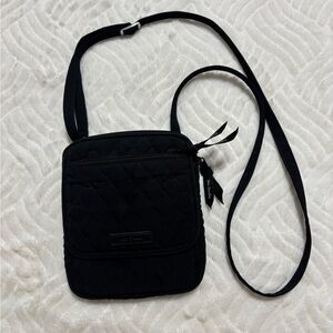 Vera Bradley Black Quilted Crossbody Bag